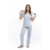 Bluzka medyczna SCRUBS MEDI TEDDY  - COSTA BABY BLUE